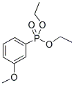 (3-METHOXY-PHENYL)-PHOSPHONIC ACID DIETHYL ESTER Struktur