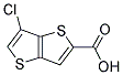 6-CHLOROTHIENO[3,2-B]THIOPHENE-2-CARBOXYLIC ACID Struktur