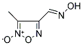 4-[(HYDROXYIMINO)METHYL]-3-METHYL-1,2,5-OXADIAZOL-2-IUM-2-OLATE Struktur