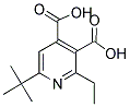 6-TERT-BUTYL-2-ETHYL-3,4-PYRIDINEDICARBOXYLIC ACID Struktur