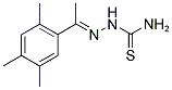 (1E)-1-(2,4,5-TRIMETHYLPHENYL)ETHAN-1-ONE THIOSEMICARBAZONE Struktur