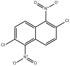 2,6-DICHLORO-1,5-DINITRONAPHTHALENE Struktur