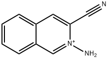 2-AMINO-3-CYANOISOQUINOLINIUM Struktur