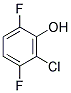 2-CHLORO-3,6-DIFLUOROPHENOL Struktur