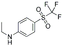 4-(TRIFLUOROMETHYLSULFONYL)-N-ETHYLANILINE Struktur