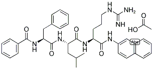 BZ-PHE-LEU-ARG-BETANA ACOH Struktur