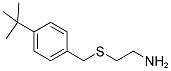 2-(4-TERT-BUTYLBENZYLTHIO)ETHYLAMINE Struktur