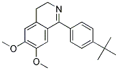 1-(4-(TERT-BUTYL)PHENYL)-6,7-DIMETHOXY-3,4-DIHYDROISOQUINOLINE Struktur