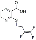 2-[(3,4,4-TRIFLUORO-3-BUTENYL)SULFANYL]NICOTINIC ACID Struktur