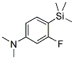 1-(DIMETHYLAMINO)-3-FLUORO-4-(TRIMETHYLSILYL)BENZENE Struktur