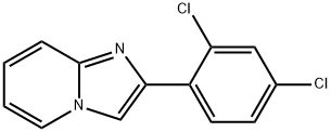 2-(2,4-DICHLORO-PHENYL)-IMIDAZO[1,2-A]PYRIDINE Struktur