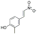 1-(4-HYDROXY-3-METHYLPHENYL)-2-NITROETHENE Struktur