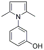 3-(2,5-DIMETHYL-1H-PYRROL-1-YL)PHENOL Struktur