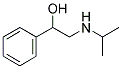 2-(ISOPROPYLAMINO)-1-PHENYLETHANOL Struktur