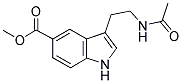 N-ACETYL-5-CARBOXYMETHOXY TRYPTAMINE Struktur