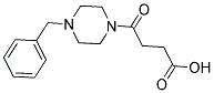 4-(4-BENZYL-PIPERAZIN-1-YL)-4-OXO-BUTYRIC ACID Struktur