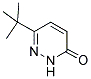 6-(1,1-DIMETHYLETHYL)-3(2H)-PYRIDAZINONE Struktur