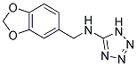 N-(1,3-BENZODIOXOL-5-YLMETHYL)-1H-TETRAZOL-5-AMINE Struktur