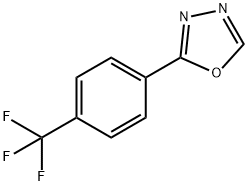 2-[4-(TRIFLUOROMETHYL)PHENYL]-1,3,4-OXADIAZOLE Struktur