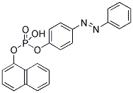 1-NAPHTHYL 4-PHENYLAZOPHENYL PHOSPHATE Struktur