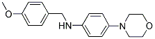 N-(4-METHOXYBENZYL)-4-MORPHOLIN-4-YLANILINE Struktur