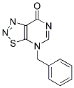 4-BENZYL[1,2,3]THIADIAZOLO[5,4-D]PYRIMIDIN-7(4H)-ONE Struktur