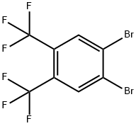 1,2-DIBROMO-4,5-BIS(TRIFLUOROMETHYL)BENZENE Struktur