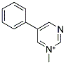 1-METHYL-5-PHENYLPYRIMIDIN-1-IUM Struktur