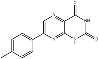 7-(4-METHYLPHENYL)-2,4-PTERIDINEDIOL Struktur