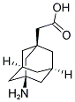 2-(3-AMINO-1-ADAMANTYL)ACETIC ACID Struktur