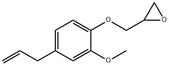 2-[(4-ALLYL-2-METHOXYPHENOXY)METHYL]OXIRANE Struktur