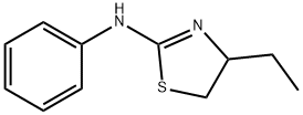 N-(4-ETHYL-1,3-THIAZOLAN-2-YLIDEN)-N-PHENYLAMINE Struktur