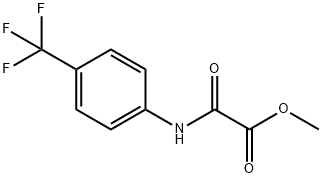 METHYL 2-OXO-2-[4-(TRIFLUOROMETHYL)ANILINO]ACETATE Struktur