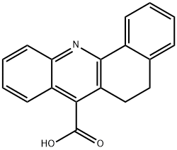 5,6-DIHYDRO-BENZO[C]ACRIDINE-7-CARBOXYLIC ACID Struktur