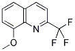 8-METHOXY-2-(TRIFLUOROMETHYL)QUINOLINE Struktur