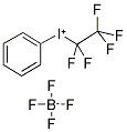 IODONIUM PHENYLPENTAFLUOROETHYL TETRAFLUOROBORATE Struktur