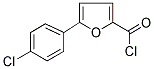 5-(4-CHLORO-PHENYL)-FURAN-2-CARBONYL CHLORIDE Struktur