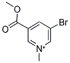 3-BROMO-5-(METHOXYCARBONYL)-1-METHYLPYRIDINIUM Struktur