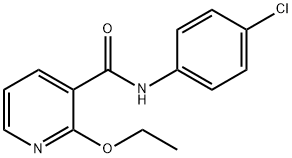 N-(4-CHLOROPHENYL)-2-ETHOXYNICOTINAMIDE Struktur