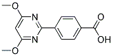 4-(4,6-DIMETHOXYPYRIMIDIN-2-YL)BENZOIC ACID Struktur