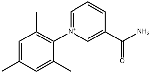 3-(AMINOCARBONYL)-1-MESITYLPYRIDINIUM Struktur