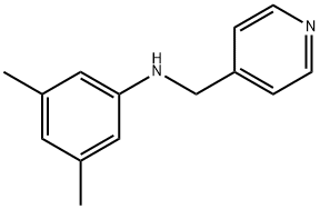 (3,5-DIMETHYL-PHENYL)-PYRIDIN-4-YLMETHYL-AMINE Struktur