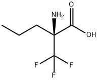 2-AMINO-2-TRIFLUOROMETHYL-PENTANOIC ACID Struktur