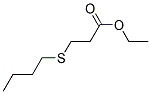 ETHYL 3-N-BUTYLSULFANYLPROPIONIC ACID Struktur