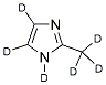 2-METHYLIMIDAZOLE-D6 Struktur