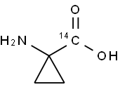 1-AMINO-CYCLOPROPANE-1-CARBOXYLIC ACID [CARBOXYL 14-C] Struktur