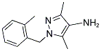 3,5-DIMETHYL-1-(2-METHYL-BENZYL)-1H-PYRAZOL-4-YLAMINE Struktur