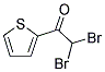 2,2-DIBROMO-1-THIEN-2-YLETHANONE Struktur