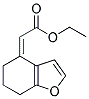 (6,7-DIHYDRO-5H-BENZOFURAN-4-YLIDENE)-ACETIC ACID ETHYL ESTER Struktur