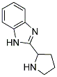 2-PYRROLIDIN-2-YL-1H-BENZIMIDAZOLE Struktur